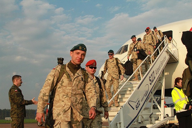 Fot. mat. 12 Brygady Zmechanizowanej Po siedmiu miesiącach wrócili do domu [DUŻO ZDJĘĆ]