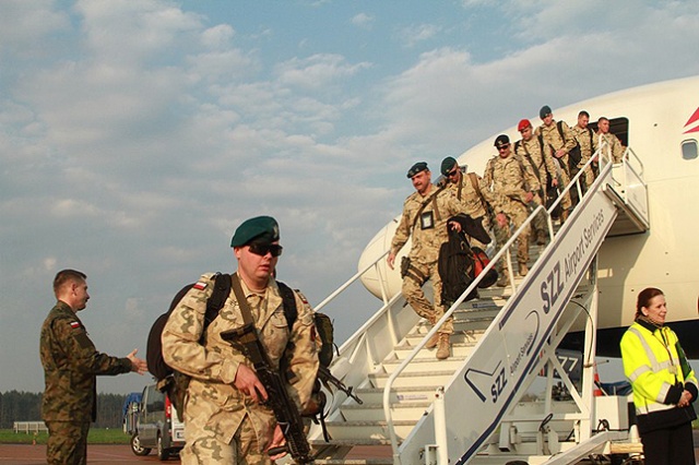 Fot. mat. 12 Brygady Zmechanizowanej Po siedmiu miesiącach wrócili do domu [DUŻO ZDJĘĆ]