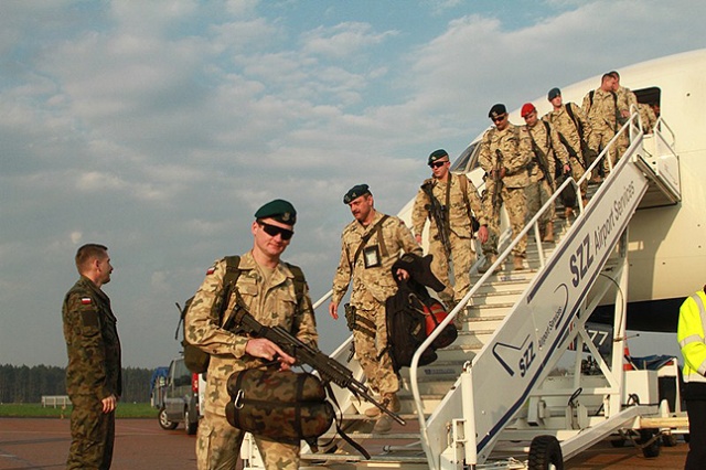 Fot. mat. 12 Brygady Zmechanizowanej Po siedmiu miesiącach wrócili do domu [DUŻO ZDJĘĆ]