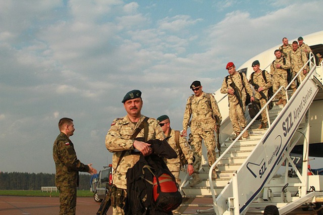 Fot. mat. 12 Brygady Zmechanizowanej Po siedmiu miesiącach wrócili do domu [DUŻO ZDJĘĆ]