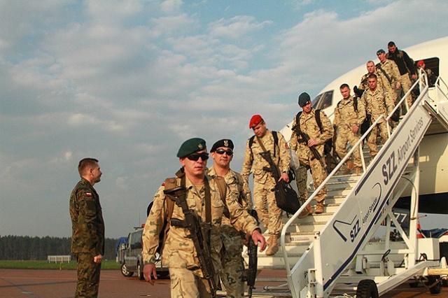 Fot. mat. 12 Brygady Zmechanizowanej Po siedmiu miesiącach wrócili do domu [DUŻO ZDJĘĆ]