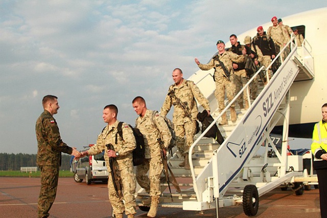 Fot. mat. 12 Brygady Zmechanizowanej Po siedmiu miesiącach wrócili do domu [DUŻO ZDJĘĆ]