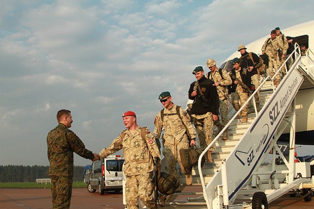 Fot. mat. 12 Brygady Zmechanizowanej Po siedmiu miesiącach wrócili do domu [DUŻO ZDJĘĆ]