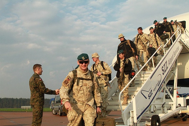 Fot. mat. 12 Brygady Zmechanizowanej Po siedmiu miesiącach wrócili do domu [DUŻO ZDJĘĆ]