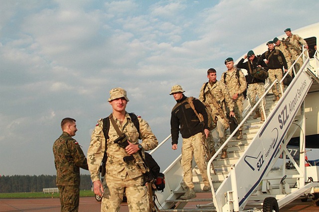 Fot. mat. 12 Brygady Zmechanizowanej Po siedmiu miesiącach wrócili do domu [DUŻO ZDJĘĆ]