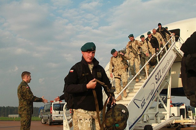 Fot. mat. 12 Brygady Zmechanizowanej Po siedmiu miesiącach wrócili do domu [DUŻO ZDJĘĆ]