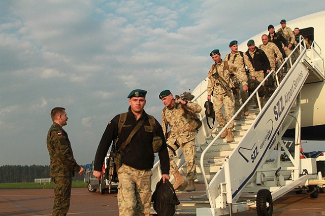 Fot. mat. 12 Brygady Zmechanizowanej Po siedmiu miesiącach wrócili do domu [DUŻO ZDJĘĆ]