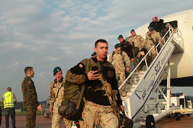 Fot. mat. 12 Brygady Zmechanizowanej Po siedmiu miesiącach wrócili do domu [DUŻO ZDJĘĆ]