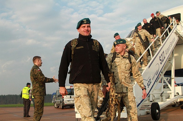 Fot. mat. 12 Brygady Zmechanizowanej Po siedmiu miesiącach wrócili do domu [DUŻO ZDJĘĆ]