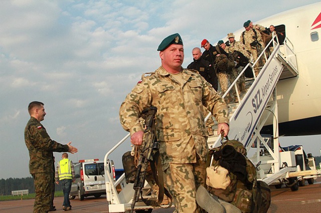 Fot. mat. 12 Brygady Zmechanizowanej Po siedmiu miesiącach wrócili do domu [DUŻO ZDJĘĆ]