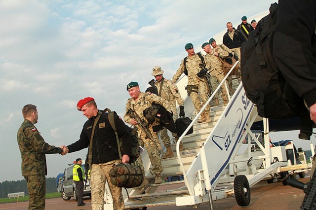 Fot. mat. 12 Brygady Zmechanizowanej Po siedmiu miesiącach wrócili do domu [DUŻO ZDJĘĆ]