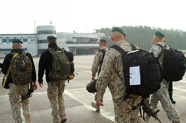 Fot. mat. 12 Brygady Zmechanizowanej Po siedmiu miesiącach wrócili do domu [DUŻO ZDJĘĆ]