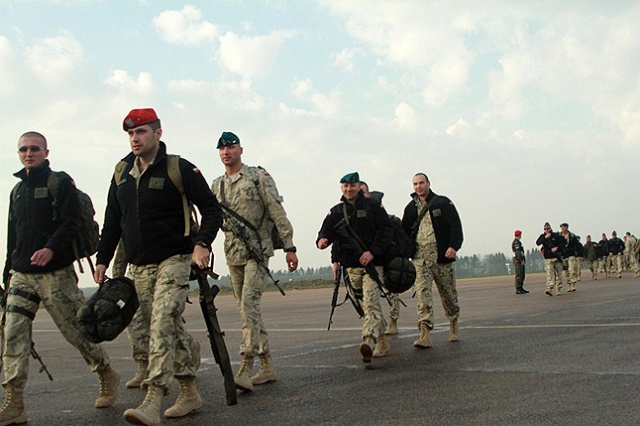 Fot. mat. 12 Brygady Zmechanizowanej Po siedmiu miesiącach wrócili do domu [DUŻO ZDJĘĆ]