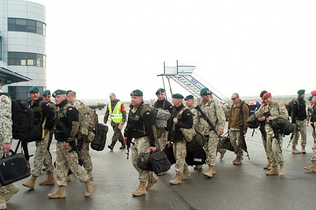 Fot. mat. 12 Brygady Zmechanizowanej Po siedmiu miesiącach wrócili do domu [DUŻO ZDJĘĆ]