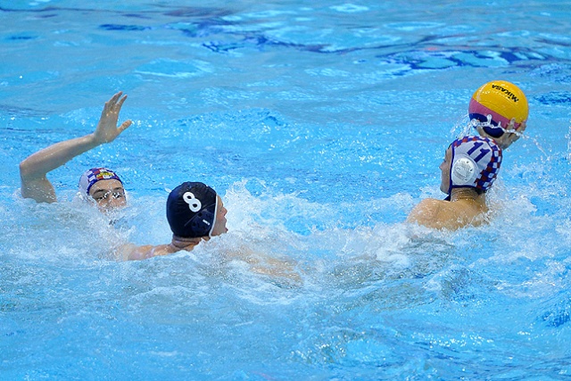 Arkonia Szczecin - Alstal Waterpolo Poznań - fot. Łukasz Szełemej [Radio Szczecin] Arkonia na tarczy [ZDJĘCIA]