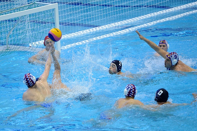 Arkonia Szczecin - Alstal Waterpolo Poznań - fot. Łukasz Szełemej [Radio Szczecin] Arkonia na tarczy [ZDJĘCIA]