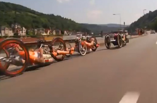 Szczecinianin wygrał maraton kolarzy ręcznych w niemieckim Heidelbergu. Arkadiusz Skrzypiński liczy, że to zwycięstwo pomoże mu zakwalifikować się na mistrzostwa świata.