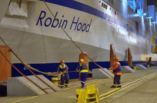 Niemcy testują terminal promowy w Świnoujściu