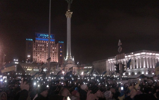 W sobotę w Kijowie ma się odbyć marsz poparcia dla władz.