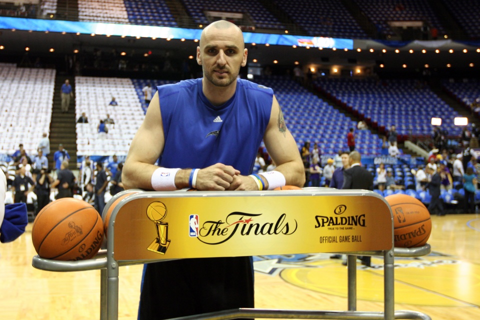 Ważą się losy jedynego Polaka grającego w lidze NBA Marcina Gortata. Fot. Jan Pachlowski [Radio Szczecin]