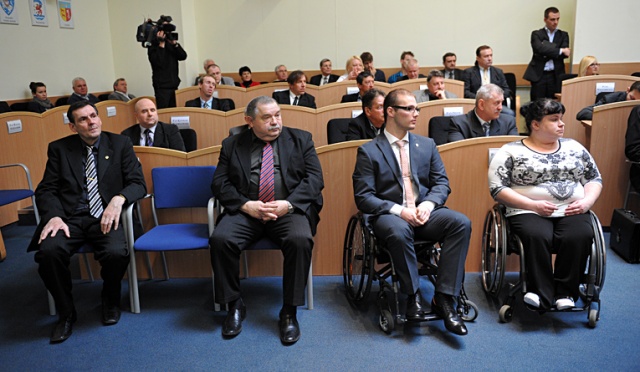 Fot. Łukasz Szełemej [Radio Szczecin] Marszałek docenił sukcesy sportowców. Najbardziej niepełnosprawnych [ZDJĘCIA]