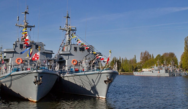 8. Flotylla Obrony Wybrzeża w Świnoujściu skończyła 49 lat. Fot. Marcin Purman Brali udział w wielu misjach NATO. Dziś świętują jubileusz [ZDJĘCIA]