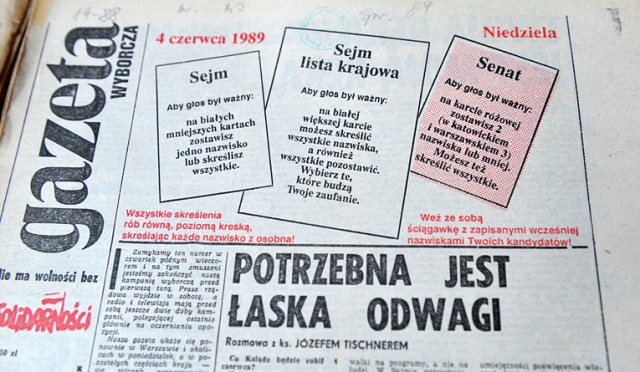 Fot. Łukasz Szełemej [Radio Szczecin] 25 lat wolności: Co pisały wtedy szczecińskie gazety? [ZDJĘCIA]