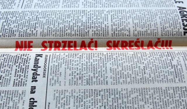 Fot. Łukasz Szełemej [Radio Szczecin] 25 lat wolności: Co pisały wtedy szczecińskie gazety? [ZDJĘCIA]