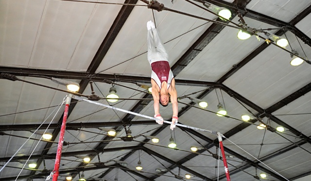 W zawodach gimnastycznych w Szczecinie wystąpiło w sumie 66 zawodników i zawodniczek z Polski, Rosji, Łotwy, Białorusi oraz Danii. Fot. Łukasz Szełemej [Radio Szczecin] Małżeństwo ze Szczecina najlepsze w gimnastycznym memoriale [ZDJĘCIA]