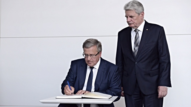 Fot. Jarosław Gaszyński [Radio Szczecin] Powstańcy Warszawy w Berlinie na historycznej wystawie. Komorowski: To przełomowe wydarzenie [ZDJĘCIA, WIDEO]