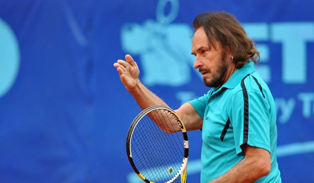 Stan Borys. Fot. Łukasz Szełemej [Radio Szczecin] Gwiazdy świecą na szczecińskich kortach [ZDJĘCIA]