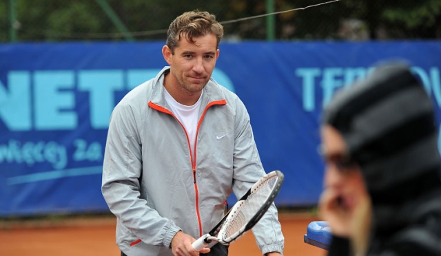 Przemysław Sadowski. Fot. Łukasz Szełemej [Radio Szczecin] Gwiazdy świecą na szczecińskich kortach [ZDJĘCIA]