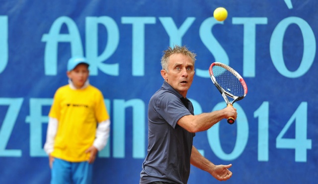 Władysław Grzywna. Fot. Łukasz Szełemej [Radio Szczecin] Gwiazdy świecą na szczecińskich kortach [ZDJĘCIA]