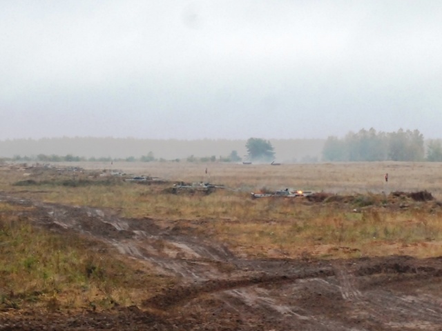 Ostre strzelanie prowadzą oddziały Błękitnej Brygady na poligonie w Orzyszu. Fot. kpt. Janusz Błaszczak 12BZ Ostre strzelanie prowadzą oddziały Błękitnej Brygady na poligonie w Orzyszu [ZDJĘCIA]