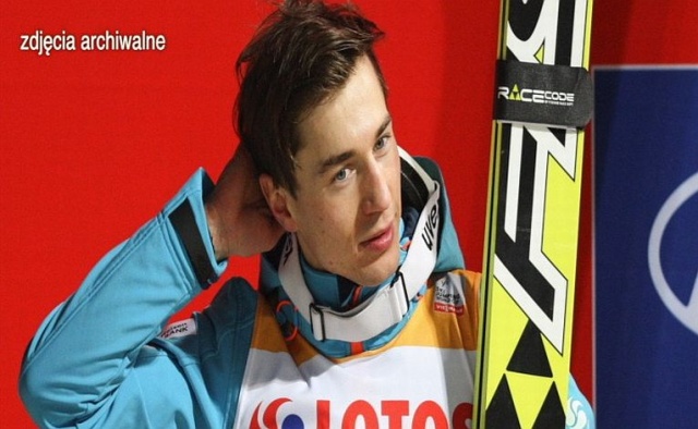 Kamil Stoch trzeci w konkursie skoków narciarskich w Oslo.