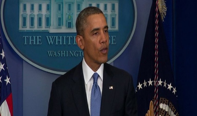 Stany Zjednoczone nakładają sankcje na te osoby, które podważają integralność i niezależność Ukrainy - podkreślił w specjalnym wystąpieniu prezydent Barack Obama.