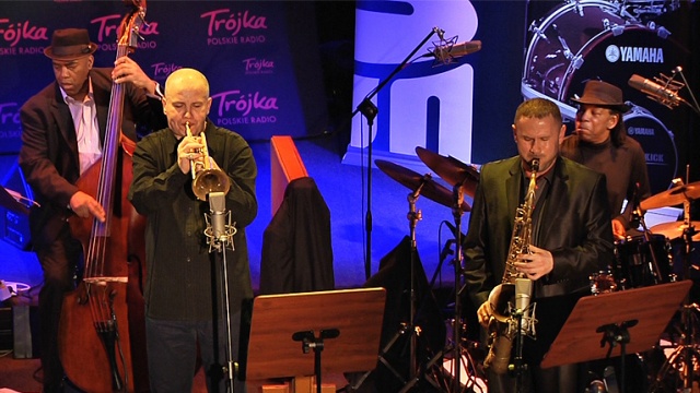 Szczeciński jazzman zaprezentował utwory ze swojej nowej płyty Just Music w niedzielny wieczór w studiu im. Agnieszki Osieckiej.