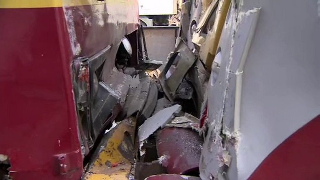 18 osób rannych w zderzeniu tramwajów w Łodzi. Do wypadku doszło około godziny 10.