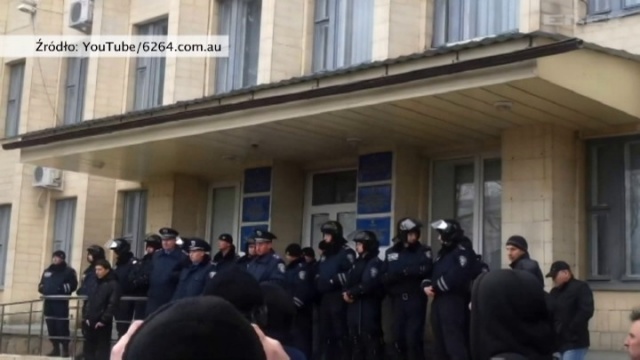Posterunek policji w Kramatorsku zajęty. Przejęli go prorosyjscy bojownicy [WIDEO]