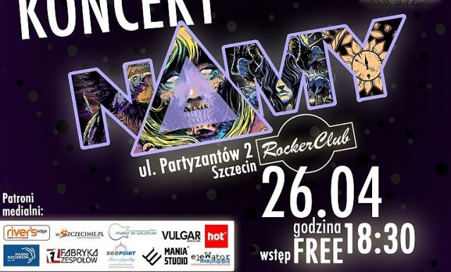 Koncert szczecińskiej grupy Namy rozpocznie się w sobotę o 18.30 w Rocker Clubie. Impreza związana jest z premierą najnowszej płyty zespołu.