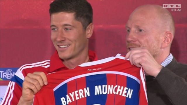 Lewandowski oficjalnie piłkarzem Bayernu Monachium [WIDEO]