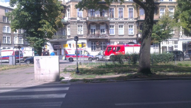 Wybuch gazu w centrum Szczecina. Dwie osoby poszkodowane [NOWE, WIDEO]
