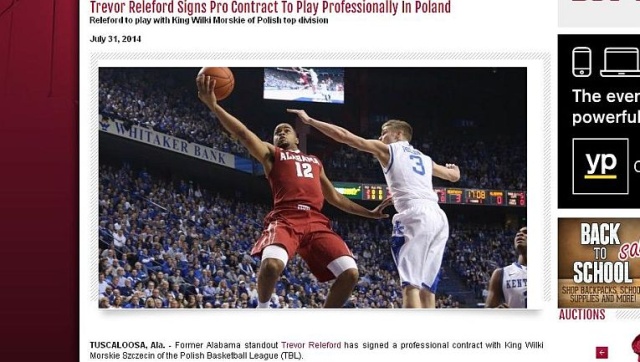 Trevor Releford został nowym koszykarzem drużyny King Wilki Morskie Szczecin. Amerykanin gra na pozycji rozgrywającego.