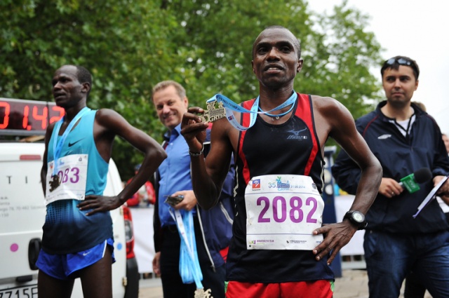 Kenijczycy pierwsi na mecie Półmaratonu Gryfa [ZDJĘCIA, WIDEO]