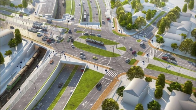 VI etap Obwodnicy Śródmiejskiej z m.in. skrzyżowaniem dwupoziomowym [ZDJĘCIA]