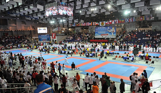 Ośmioletnia szczecinianka Wiktoria Kamińska zdobyła złoty medal w mistrzostwach świata w karate dzieci, juniorów i kadetów, które trwają w Arenie Szczecin przy ul. Szafera.