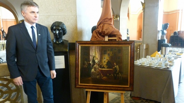 Nowy obraz Augusta Mosta trafił do Muzeum Narodowego dzięki szczecińskim przedsiębiorcom.