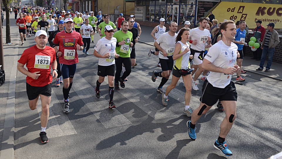 W maratonie wzięło udział dwa i pół tysiąca ludzi. Fot. Jarosław Gaszyński [Radio Szczecin]