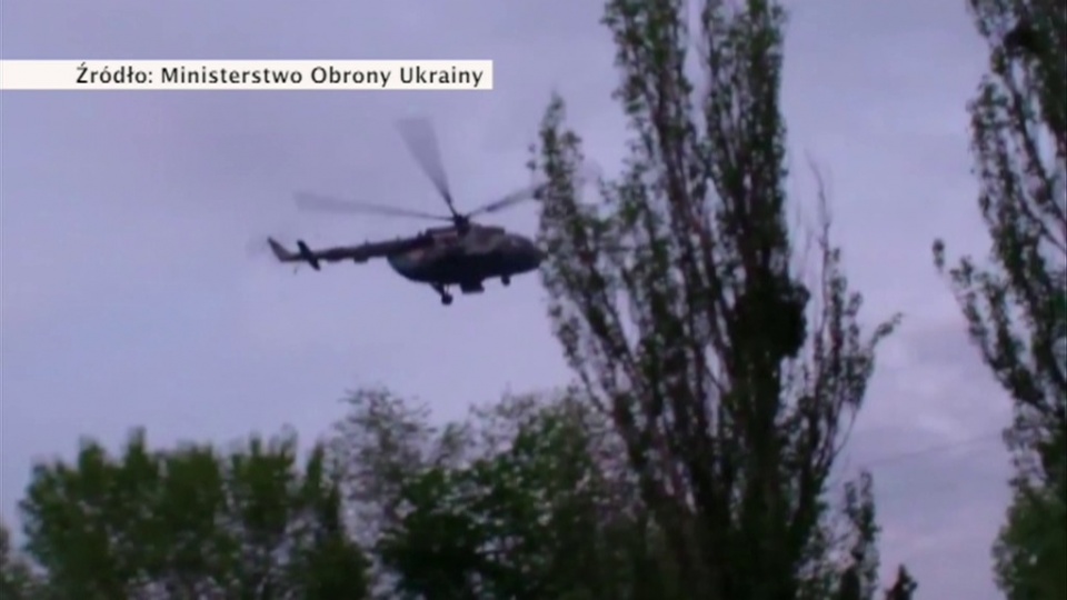 Separatyści ostrzelali rządowe śmigłowce pociskami ziemia-powietrze. Jeden pilot ukraiński nie żyje. Fot. Ministerstwo Obrony Narodowej Ukrainy/x-news