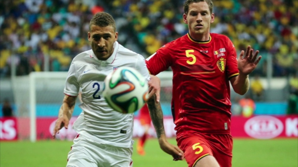 Belgowie wygrali z reprezentacją Stanów Zjednoczonych 2:1. Fot. Foto Olimpik/x-news